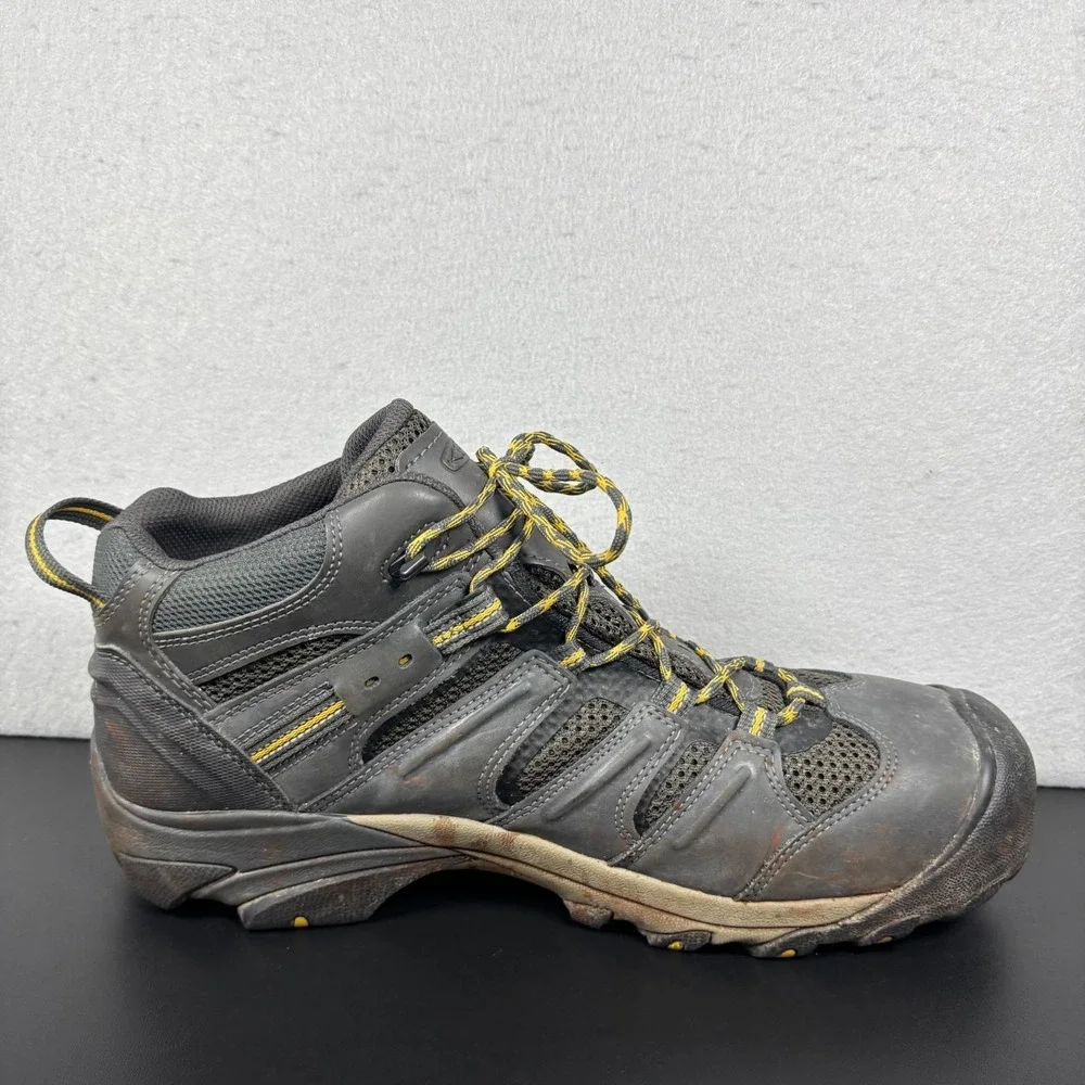 KEEN Lansing‎ Mid Waterproof Steel Toe Hiking Work Boots Men's Size 15D Outdoor